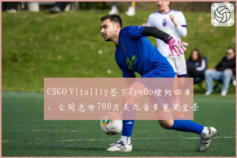 CSGO Vitality签下ZywOo续约四年，合同总价700万美元含多重奖金条款